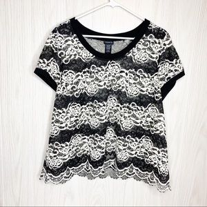 Torrid Lace Shirt